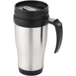 Sanibel 400 ml insulated mug Silver/black