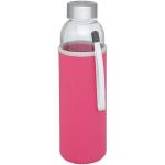 Bodhi 500 ml glass water bottle Pink