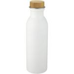 Kalix 650 ml stainless steel water bottle White