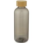 Ziggs 650 ml recycled plastic water bottle Transparent grey