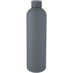 Spring 1 L copper vacuum insulated bottle Dark grey