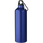Oregon 770 ml RCS certified recycled aluminium water bottle with carabiner Aztec blue