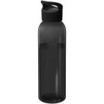 Sky  650 ml Sportflasche aus recyceltem Kunststoff Schwarz