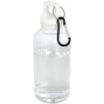 Oregon 400 ml RCS certified recycled plastic water bottle with carabiner White