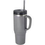 Melbourne 1200 ml RCS certified insulated tumbler with straw Convoy grey