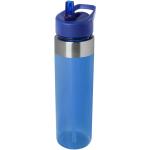 Dylan 650 ml Tritan water bottle with flip spout lid Aztec blue