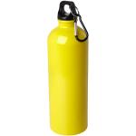Oregon 750 ml RCS certified single wall stainless steel water bottle with carabiner Yellow