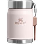 Stanley 400ml Legendary Food Jar Lunchpot mit Göffel Hellrosa