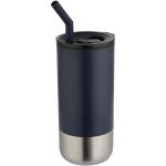 Grayson 480 ml RCS recycled insulated tumbler with straw Navy