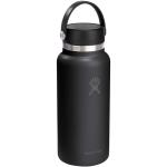 Hydro Flask Wide Mouth 946 ml insulated stainless steel water bottle Black