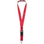 Yogi Lanyard mit Sicherheitsverschluss Rot