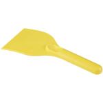 Chilly large recycled plastic ice scraper Yellow