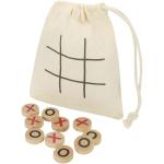 Whorl Tic-Tac-Toe Spiel aus Holz Natur
