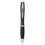 Nash ballpoint pen with coloured barrel and grip (black ink) 