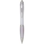 Nash RCS recycled plastic ballpoint pen with coloured barrel and grip (black ink) Lilac