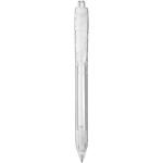 Vancouver recycled PET ballpoint pen (black ink) Transparent