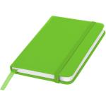 Spectrum A6 hard cover notebook Lime green