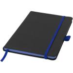 Colour-edge A5 hard cover notebook Black royal blue