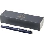 Parker IM Tintenroller (schwarze Mine) Blau/silber