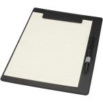 Clast A4 clipboard with magnetic closure and RCS recycled ballpoint pen (black ink) Black
