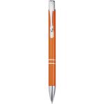 Moneta aluminium click ballpoint pen Orange