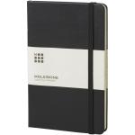 Moleskine Classic L hard cover notebook - ruled Black