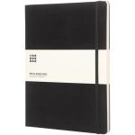 Moleskine Classic XL hard cover notebook - ruled Black