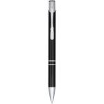 Moneta anodized aluminium click ballpoint pen (blue ink) 
