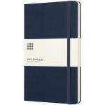 Moleskine Classic L hard cover notebook - dotted Sapphire