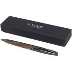 Loure wood barrel ballpoint pen (black ink) Black/brown