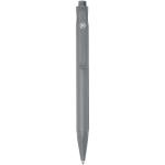 Terra corn plastic ballpoint pen (blue ink) Convoy grey