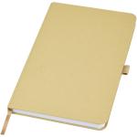 Fabianna crush paper hard cover notebook Olive