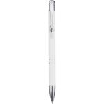 Moneta recycled aluminium ballpoint pen White