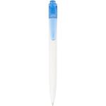 Thalaasa ocean-bound plastic ballpoint pen (black ink) Transparent blue