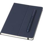 Skribo ballpoint pen and notebook set Navy