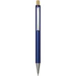 Cyrus recycled aluminium ballpoint pen (blue ink) Navy