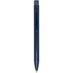 Beatriz recycled brass ballpoint pen (black ink) Aztec blue