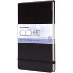 Moleskine Large Art Aquarellbuch Schwarz