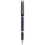 Waterman Hemisphere Color-Block Tintenroller mit Palladiumbeschichtung (schwarze Mine), blau Blau,schwarz