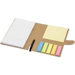 Swift sticky notes booklet with ballpoint pen (black ink) Nature