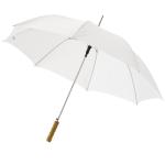Lisa 23" Automatikregenschirm mit Holzgriff Weiß