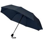 Wali 21" foldable auto open umbrella Navy