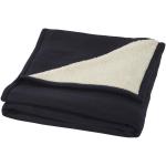 Springwood soft fleece and sherpa plaid blanket, offwhite Offwhite, blue