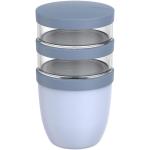 Mepal Ellipse Dreiteiliger, 500 ml + 2 x 200 ml Lunchpot Blau