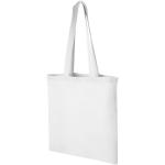 Carolina 100 g/m² Baumwoll Tragetasche 7L Weiß