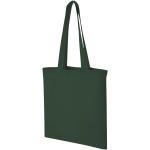 Carolina 100 g/m² cotton tote bag 7L Forest green