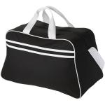 San Jose 2-stripe sports duffel bag 30L Black/white