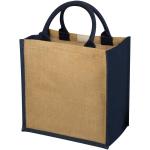 Chennai Jute Tragetasche 16L Natur/Marine