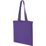 Madras 140 g/m² cotton tote bag 7L Lilac