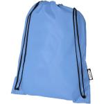 Oriole RPET drawstring bag 5L Light blue